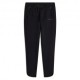 Freddy Pantaloni Slim Fit In Felpa Con Apertura Sul Fondo Nero Donna