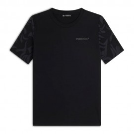 Regular Fit Con Dettagli Floreali nero