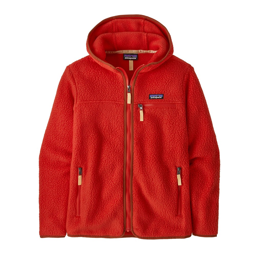 Patagonia Fleece Retro Pile Trekking Hoody Madder Red Donna Acquista online su Sportland