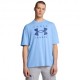Under Armour Maglietta Palestra Heavyweight Oversized Branded Grigio Uomo