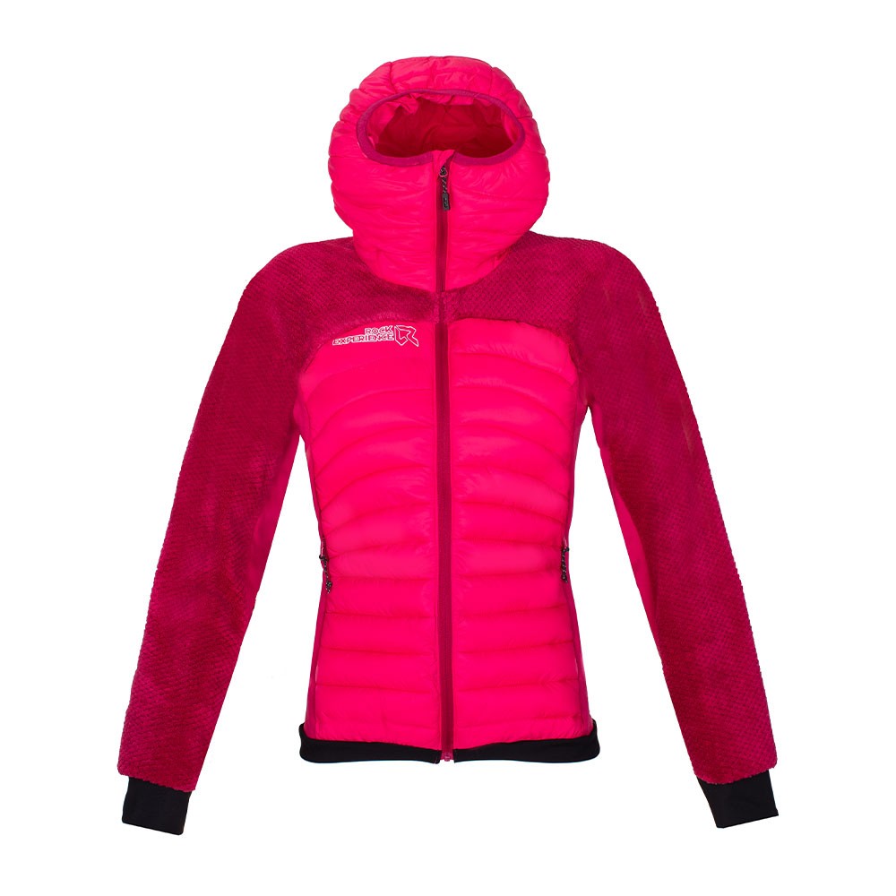Rock Experience Giacca Trekking Wild Cat Hybrid Cherries Jubilee Donna XS