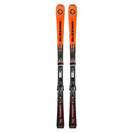 Blizzard Firebird Wrc + Attacchi Xcell14 Arancio Nero - Sci Uomo