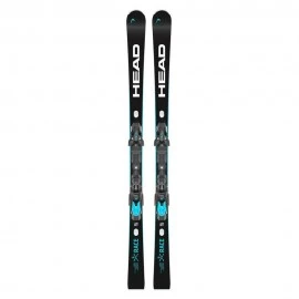 Head Rebels E-Race Sw + Attacchi Ff St 14 Gw Nero Bianco - Sci Uomo