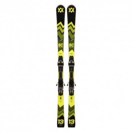 Volkl Phantastick - Pattini Da Sci Uomo 18 Mm, Colore Giallo, Collezione 2024