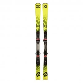 Volkl Racetiger Sl + Attacchi Rm3 12 Gw Giallo Nero - Sci Uomo