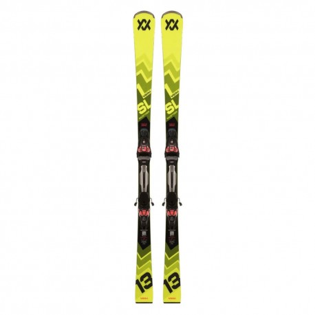 sci VOLKL UNLIMITED AC 30, black/white, woodcore + Marker Motion IPT 12