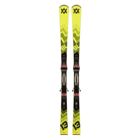 Volkl Racetiger Sl + Attacchi Rm3 12 Gw Giallo Nero - Sci Uomo
