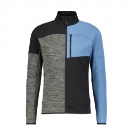 Fleece Busselton nero blu Shadow
