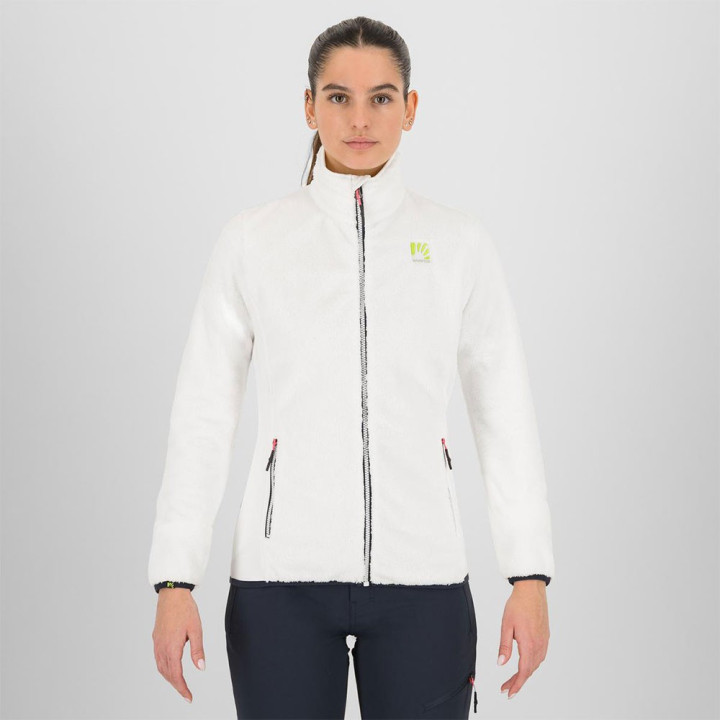 Karpos Fleece Vertice Bright Bianco  Donna