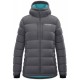 Camp Giacca Piuma Cosmo Asphalt Grigio Sky Blue Donna
