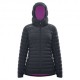 Camp Giacca Piuma Nivix Light Nero Violet Donna