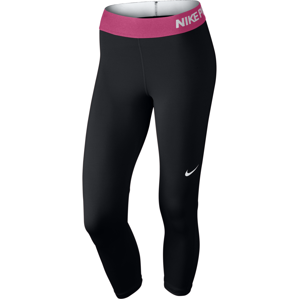 Nike Capri Pro Cool Nos Nero/Rosso Donna XS