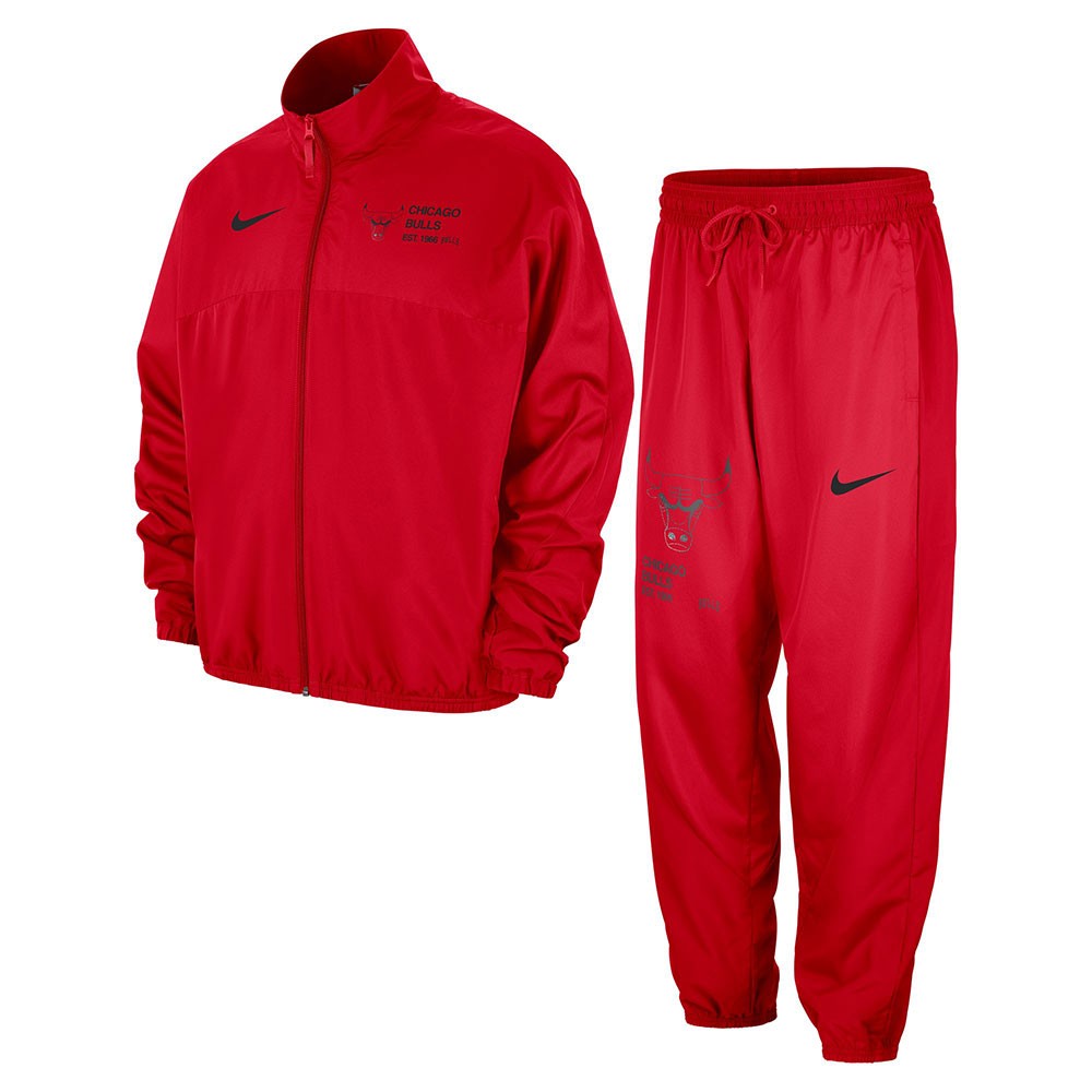 Nike Tuta Nba Chicago Rosso Uomo S