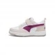 Puma Rebound V6 Lo Ac Ps Bianco Fucsia - Sneakers Bambina