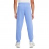 Nike Pantaloni Con Polsino Logo Azzurro Bambino