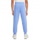 Nike Pantaloni Con Polsino Logo Azzurro Bambino