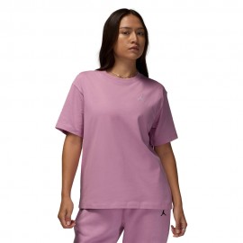 Cropped T-Shirt Jordan lilla