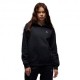 Nike Felpa Con Cappuccio Jordan Nero Donna