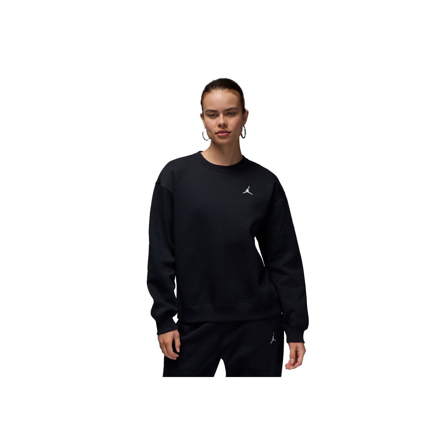 Nike Jordan Brooklyn Fleece Nero Donna M