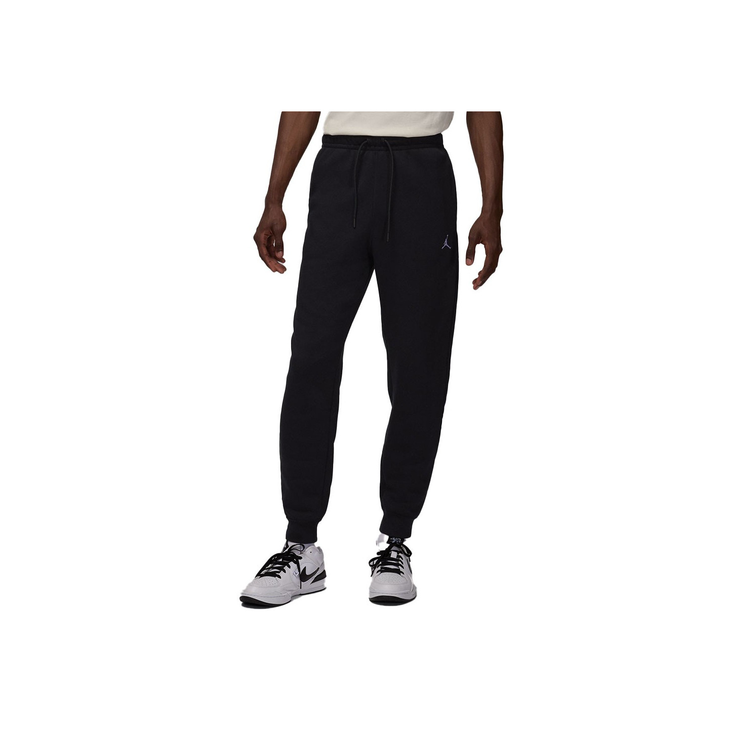 Nike Jordan Brooklyn Fleece Pantaloni Con Polsino Nero Uomo L