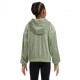 Nike Felpa Con Cappuccio Logo Verde Bambina