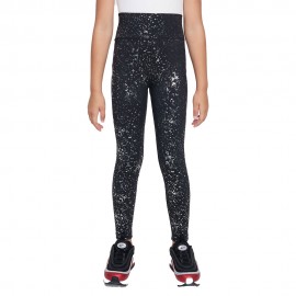 Nike Leggings Shine Nero Bambina