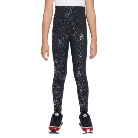 Nike Leggings Shine Nero Bambina