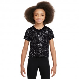 Nike T-Shirt Shine Nero Bambina
