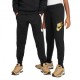 Nike Pantaloni Con Polsino Logo Oro Nero Bambino