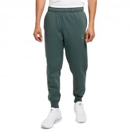 Nike Pantaloni Con Polsino Logo Grigio Uomo