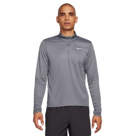 Nike Maglia Manica Lunga Hz Pacer Smoke Grigio Uomo