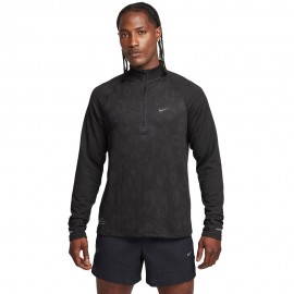 Nike Maglia Manica Lunga Hz Run Div Nero Iron Gray Uomo