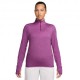 Nike Maglia Manica Lunga Hz Swift Element Hot Fuchsia Donna