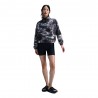 Nike Felpa Palestra H Z Tie Die Nero Donna