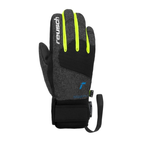 Reusch Guanti Da Sci Bambini Aki - Modello A Manopola, Antivento, Impermeabili, Con Fodera SoftPlush E Cinturino - 3