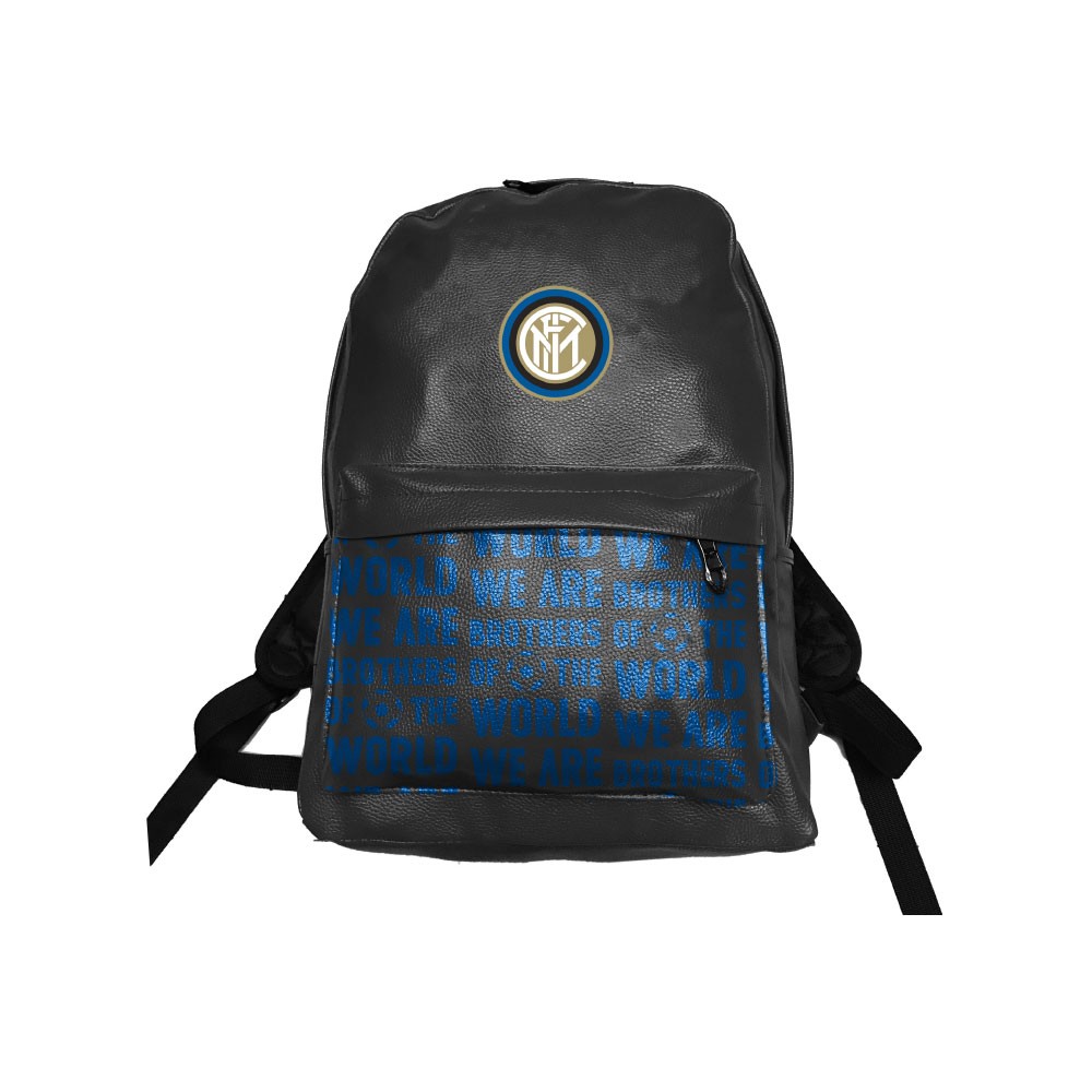 Imma Zaino Calcio Inter Lea Nero Azzurro TU