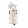 Kappa Piumino Sci 6CENTO 668C Usa Bianco Donna