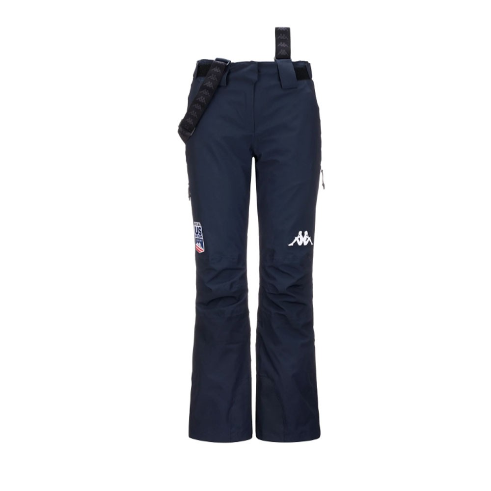 Kappa Pantaloni Sci 8CENTO 834 Usa Blu Donna XS