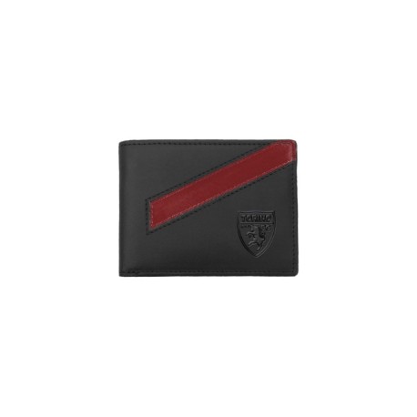 Imma Portafoglio Torino Pelle Nero Granata