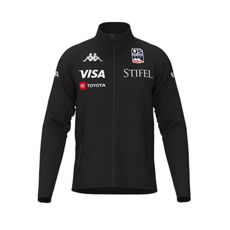 Kappa Felpa In Pile 6CENTO 687C Usa Nero Uomo Acquista online su