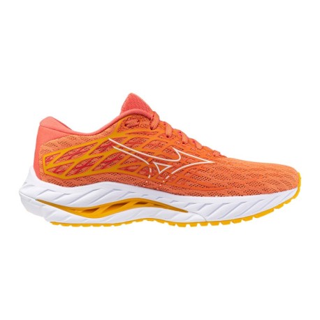 Mizuno Wave Inspire 20 Arancio Bianco Giallo Scarpe Running
