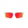 Oakley Bisphaera Polished White Lente Prizm Ruby - Occhiali Da Sole