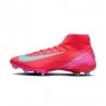 Nike Superfly 10 Academy Fg Mg Fucsia Azzurro - Scarpe Da Calcio Uomo