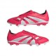 ADIDAS Predator League Ft Fg Mg Rosso Bianco - Scarpe Da Calcio Uomo