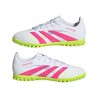 ADIDAS Predator Club Tf Bianco Fucsia - Scarpe Da Calcio Bambino