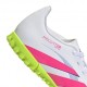 ADIDAS Predator Club Tf Bianco Fucsia - Scarpe Da Calcio Bambino