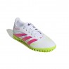 ADIDAS Predator Club Tf Bianco Fucsia - Scarpe Da Calcio Bambino