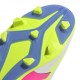 ADIDAS Predator Club Fg Mg Bianco Fucsia - Scarpe Da Calcio Bambino