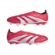 ADIDAS Predator League Ll Fg Mg Rosso Bianco - Scarpe Da Calcio Uomo