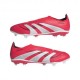 ADIDAS Predator League Ll Fg Mg Rosso Bianco - Scarpe Da Calcio Uomo